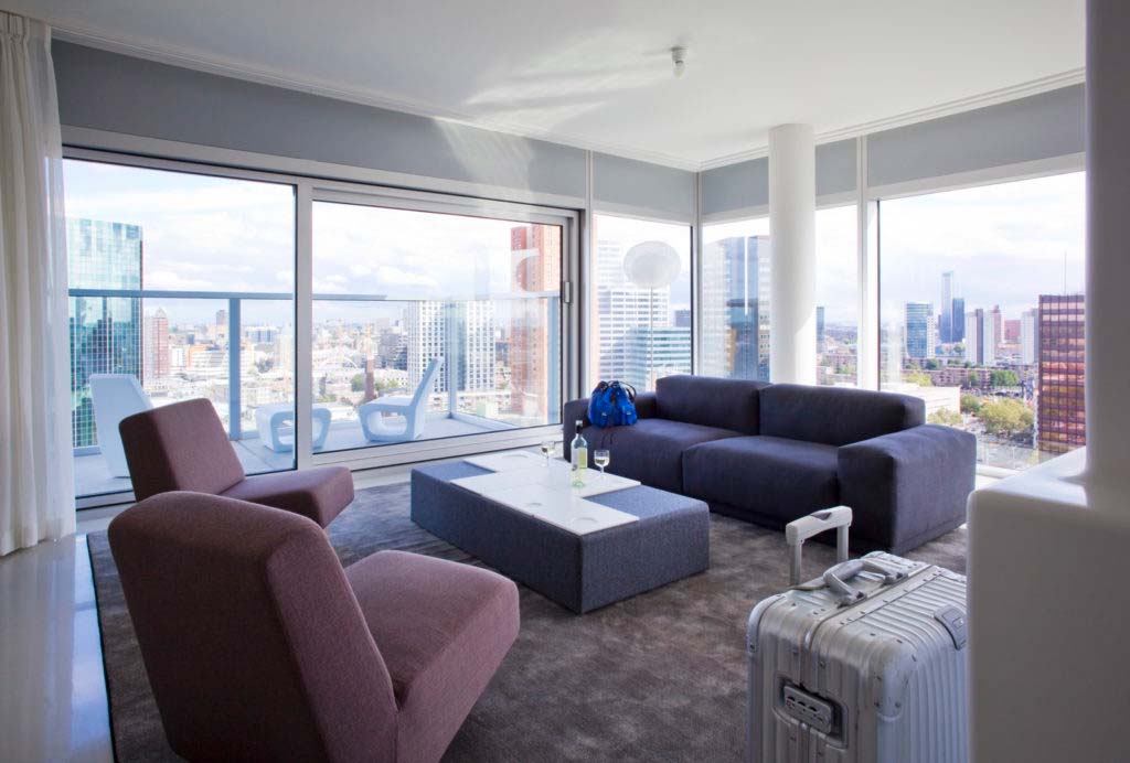 Penthouse suite in Rotterdam Urban Residences